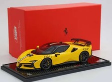 Modellino Auto BBR Models 1/18 Ferrari SF90 XX stradale Giallo Modena Italian...