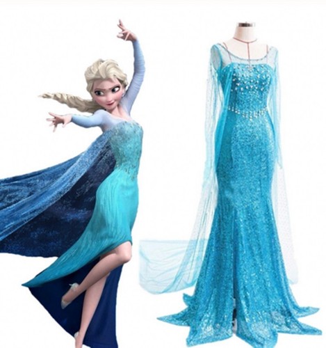 Costume donna adulta frozen - costume,