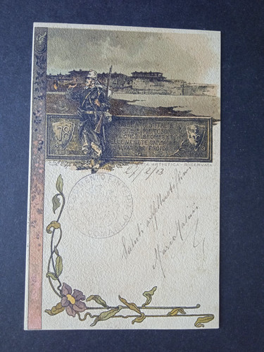 Storia postale cartolina 900°