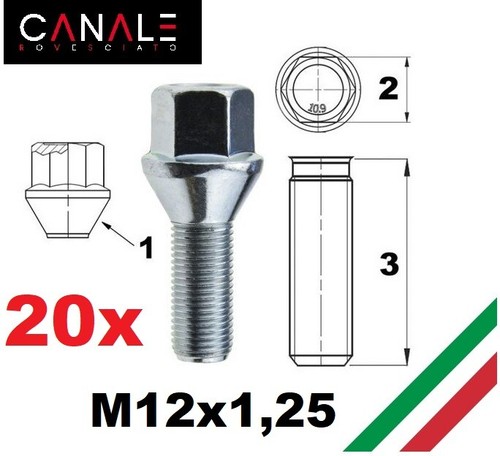 Kit bulloni ruota - bulloni, cerchi