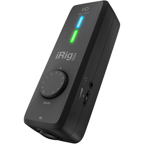 Multimedia irig pro - ik, i/o
