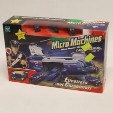 Micromachines GIG Hasbro Micro Machines Carabinieri Elicottero in Box