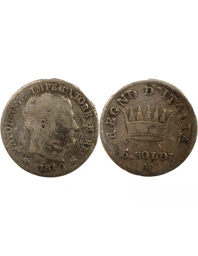 Italie napoléon 5 soldi - italie,