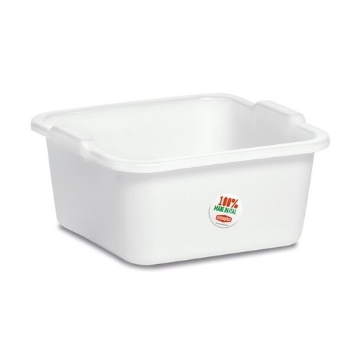 Bacinella plastica quadrata - in,