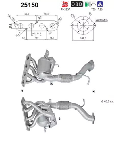 Catalizzatore marmitta