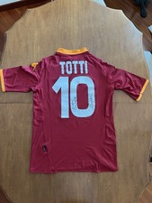 Maglia Totti Autografata con dedica 2007/2008 Coppa Italia e logo Lega Calcio