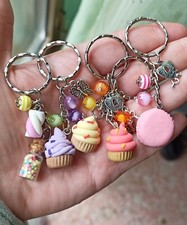 Portachiavi In Fimo - cupcake