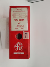 Manuale officina Alfa Romeo Alfa 166 Volume N 4 riparazione schemi elettrici '98