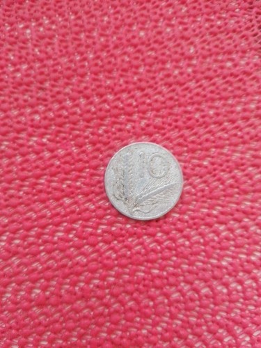 Moneta italia lire - 10, spiga