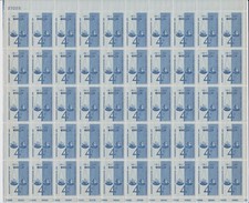 Scott # 1186 Foglio di 50
