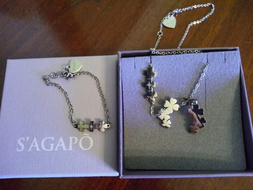 Parure agapò quadrifoglio - s'agapò,