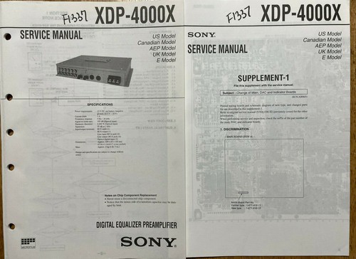 Sony xdp 4000x - sony, xdp-4000x