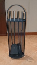 Set attrezzi da caminetto - usati - linea moderna