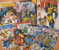 WOLVERINE LOTTO SEQUENZA 60 61  62 63 64 65 66 MARVEL ITALIA X  MEN 