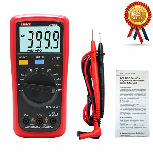 Uni ut136b multimetro - uni-t, ut136b+