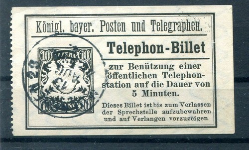 Bayern telefono biglietto - telefono, tb5a