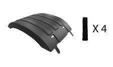 PARAFANGO SUPERIORE CON KIT TIRANTI CAMION TRUCK VOLVO FH3 200.17305T