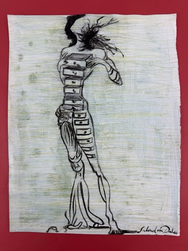 Salvador dalì disegno - dalì,