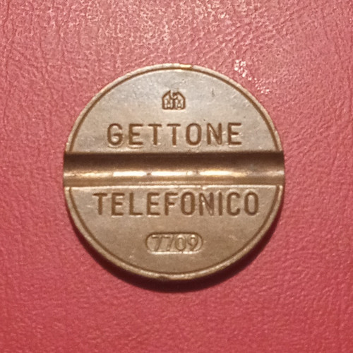 Gettone telefonico 7709 - gettone,