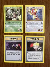 Lotto 4 Carte Pokémon Rare