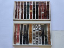 Lotto 24 cinturini orologio uomo donna – pelle vera, acciaio, tessuto