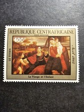 Timbro Centrafricano Quadri