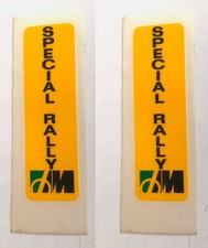 Decalcomanie forcella da rally