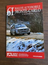 Programme 61eme Rallye Monté