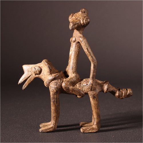 13400 senufo cavaliere statua - 13400,