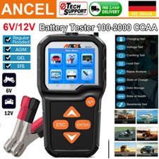 🔥Ancel BA301 12V&6V tester