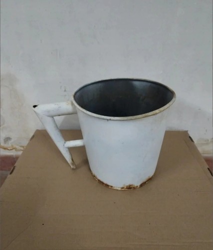 Secchio metallo vintage - secchio,