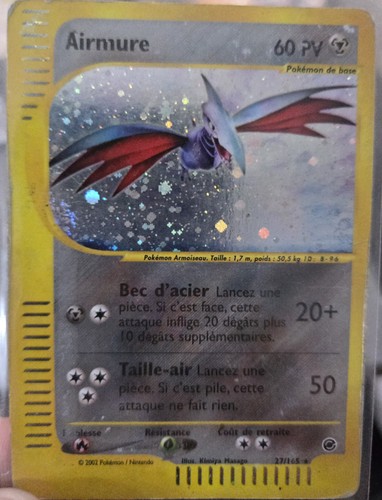 Carte pokémon airmure - pokémon, :
