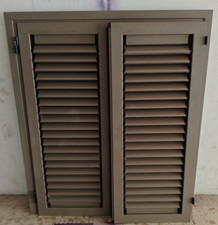 SERRAMENTI PERSIANA FINESTRA ALLUMINIO con telaio INCLUSO LISTELLI ORIENTABILI