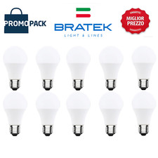 10 Lampadine Led E27 da 12W