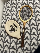 RACCHETTA TENNIS WIP PANATTA AUTOGRAPH VINTAGE M LEGNO OTTIME CONDIZIONI FEDERER