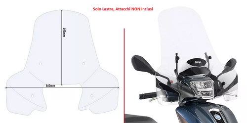 Givi solo parabrezza - givi,