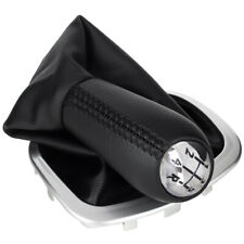 POMELLO LEVA DEL CAMBIO + CUFFIA CON CORNICE, 5 MARCE PER RENAULT CLIO III 05-12