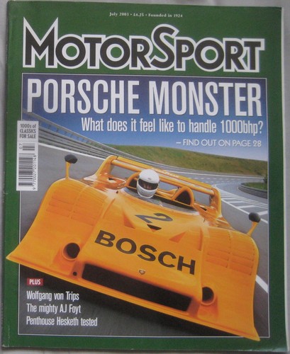 Motor sport magazine - sport,