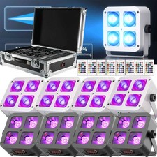 8x LED Par Ricaricabile Con