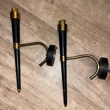 COPPIA APPLIQUE RARE ANNI 50