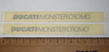COPPIA ADESIVI LOGHI DUCATI