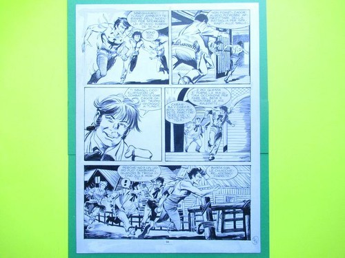 Zagor murdo tavola originale - &,