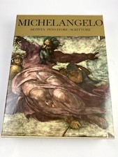 MICHELANGELO. ARTISTA PENSATORE SCRITTORE (DE AGOSTINI 1965) 2 VOL CON COFANETTO