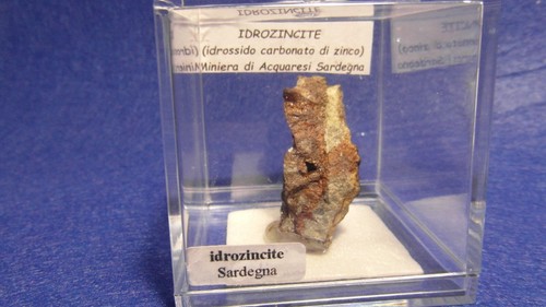 Minerale idrozincite - minerale, "idrozincite"