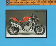 LA MIA MOTO - FIGURINA n.78- MV AGUSTA BRUTALE -MASTER COLLECTION-NEW