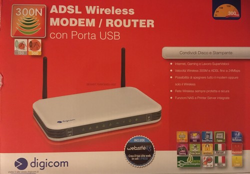 Modem router digicom - modem, /