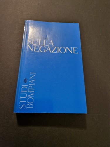 Massimo donà sulla - sulla, negazione
