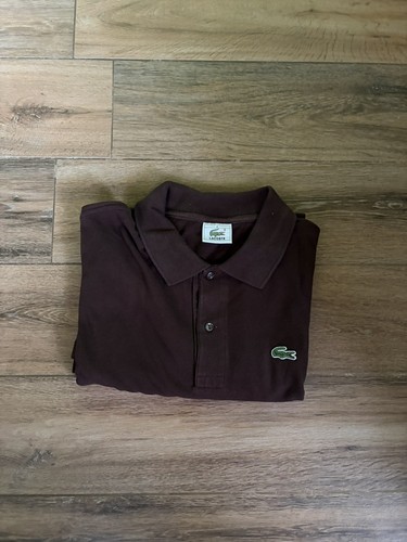 Polo lacoste uomo marrone - polo,