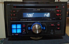 ALPINE CDE-W203Ri, double din, radio FM, Cd/Mp3/USB  player, Aux in, Iphone work