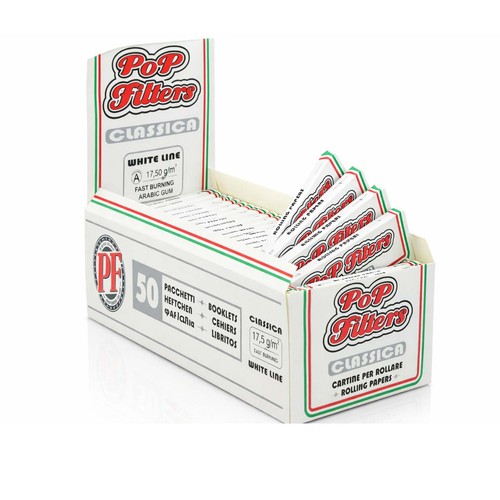 Cartine pop filtri classica - cartine,